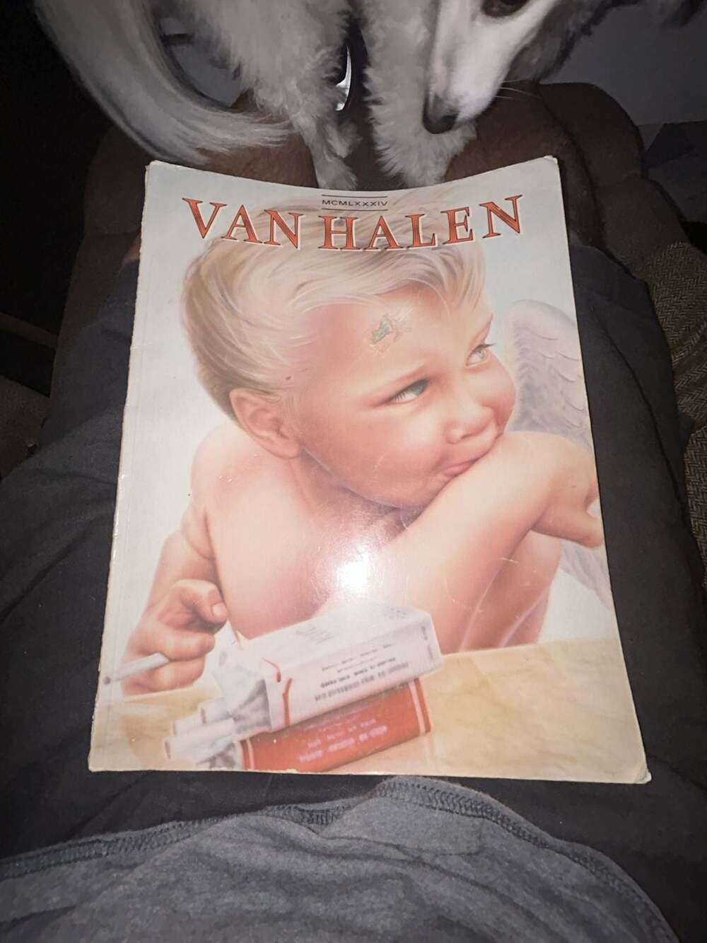 Van Halen 1984 MCMLXXXIV Vintage Music Book Songbook